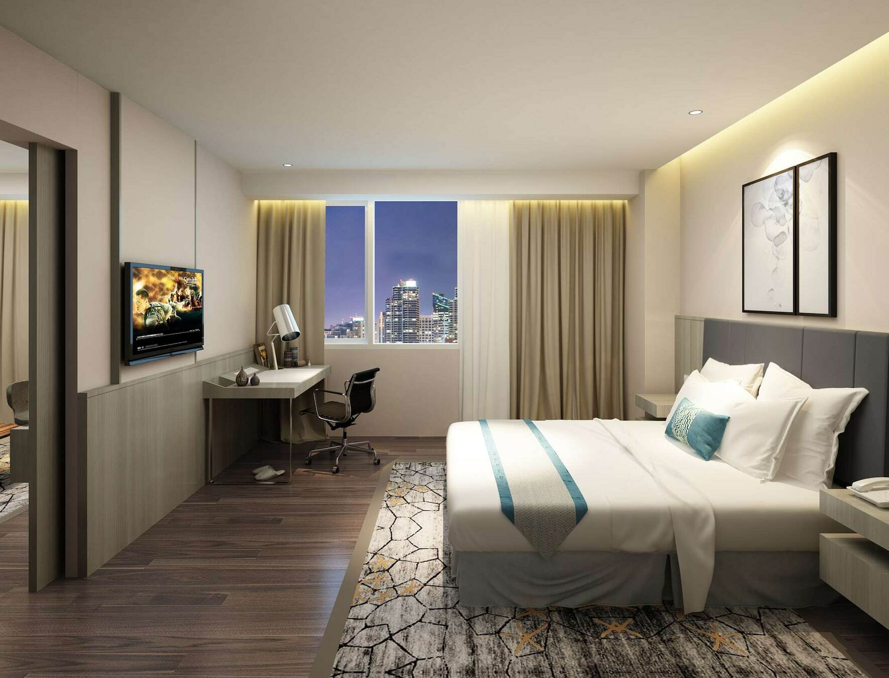 Aiho Hotel Medan Quarto foto